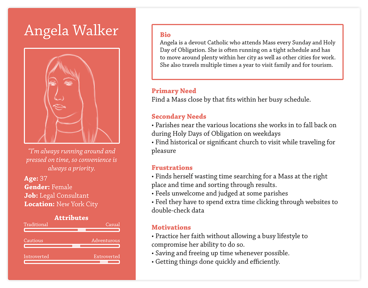 Persona: Convenience-oriented Angela