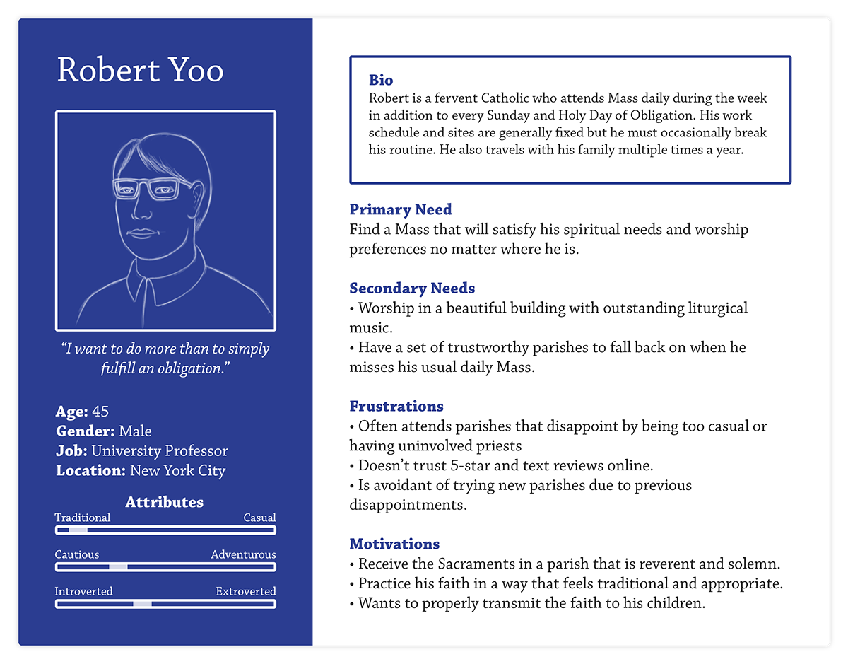 Persona: Quality-oriented Robert